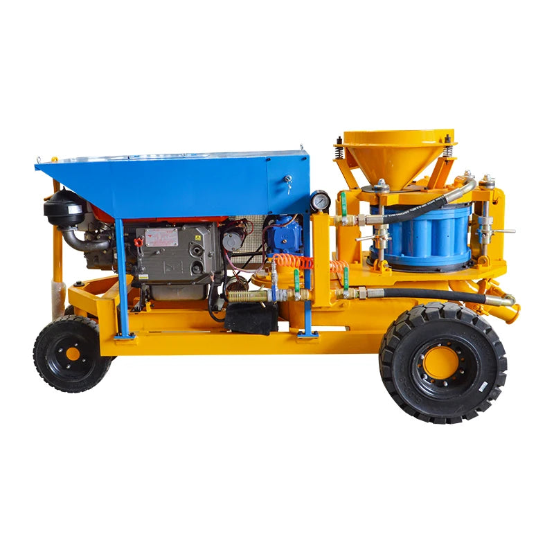 High Quality Performance Dry Shotcrete Spray Concrete Gunite Machine for Underground Mining