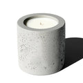 China Wholesale Cheap Cement Candle Jars Custom Concrete Candle Jar Cylindrical Candlestick Holder Home Decoration Custom Size