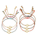 Go2boho Handmade Braided Cross Bracelet for Women Adjustable Christian Faith Jewelry Catholic Charm Religious Gifts Wholesale