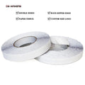 2- High Viscosity Easy Peel Off Nonwoven Paper Coated Hot Melt Oil Solvent Adhesive Wave Zipper Edge Double Sided Tissue Tape