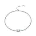 S925 Sterling Silver Moissanite Diamond Aurora Premium Bracelet Luxury Moissanite Bangles