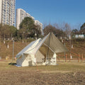Oxford Inflatable Four-season Camouflage Outdoor Tent >3000mm Waterproof Quick Opening Portable Campsite Tent