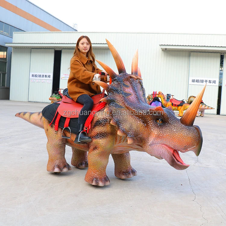 Electric Walking Running Remote Control Coin Operated Theme Amusement Park Animal Kiddie Rides for Shopping Mall Center Kids