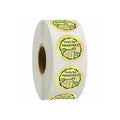 Manufacturer Custom Private Brand Name Printing Logo Adhesive Roll Labels Stickers for Packaging
