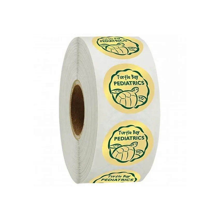 Manufacturer Custom Private Brand Name Printing Logo Adhesive Roll Labels Stickers for Packaging