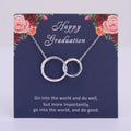 Graduation Gift Compass Necklace Senior Class of 2023 2024 2025 2026 College High School Graduation Inspirational Necklace MegaBDM