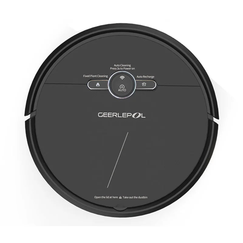 OEM Wet Dry Robot Vacuum Cleaner Strong Suction 20mm Climbing Ability Gyroscopes Navigation HEPA Filter for Household Use