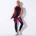New Arrivals Women Clothing Sets 2 Pieces Yoga Set Gym Sports Fitness Activewear Suit