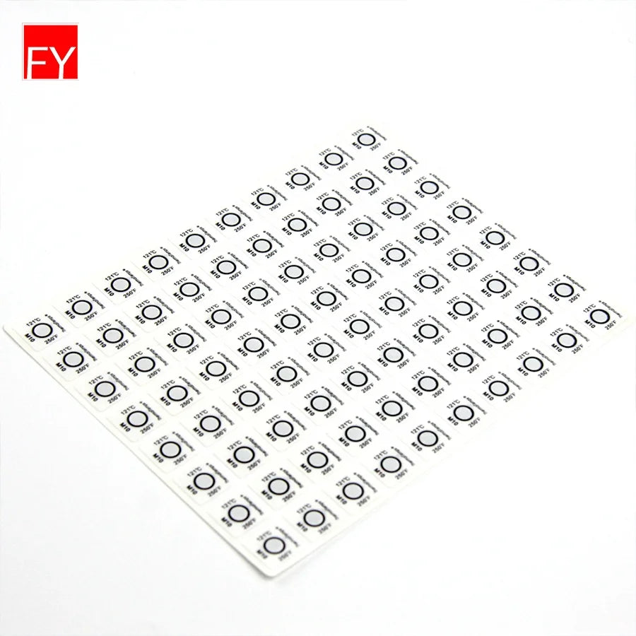Wholesale Reversible PVC Temperature Indicating Sticker Waterproof Change Color Adhesive for Chemical Use Free Sample Available