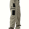 Wholesale  Custom LOGO Cargo Multiple Pockets Pants Nylon Track for Men's  Cargo Pants
