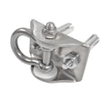 Polished Stainless Steel Indoor Swing Hanging Plate Hook Fixed or Rotatable with for Buckle Option-Hardware Product