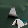 Durable Windproof Sun Protection Polyester Fabric 210D Silver Lightweight Waterproof Fabric for Hiking Tents