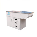 OSCAT Veterinary Equipment Good Quality Stainless Steel Veterinary Disposal Table Pet Treatment Table Animal Surgical Exam Table