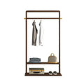 Custom Stainless Steel Modern Clothing Rack for Wardrobe and Living Room 50KG Load Capacity with Bag Support
