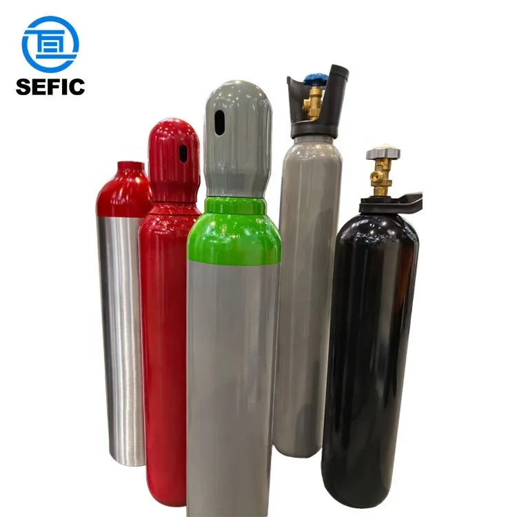 50L 230Bar High Pressure Steel CO2 Gas Cylinder Empty Gas Tanks Bottle Industrial Use Oxygen Argon