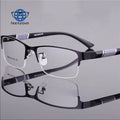 Teenyoun Custom Flexible Glasses Cheap Semi Frame Blue Light Blocking Plain Spectacles Men Rectangle Reading Eyeglasses Frames