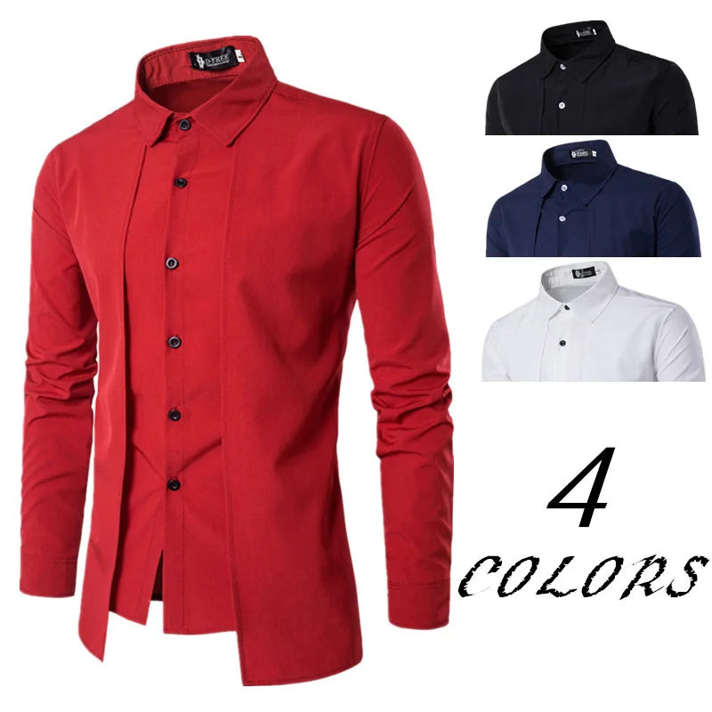 2024 Summer New Men's Casual Full Sleeve Shirt Plaid Multi-color Shirt