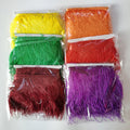 Wholesale 10 15cm Colorful Ostrich Feather Lace Feather Fringe Ostrich Feather Trim Decorative Decor Dress Trim Decoration