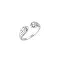 925 Cat Opening Rings Anniversary Jewelry Wholesale Sterling Silver Women Silver Rings for Men Cat Claw Round Brilliant Cut 2pcs