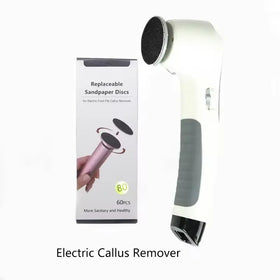 60W Strong Power Cordless Rechargeable Pedicure Foot File Customized Logo High Speed Beauty Care Callus Remover