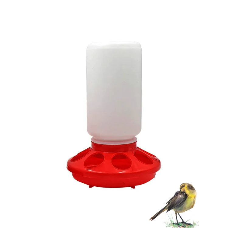 New Animal Farm Equipment Poultry Chicken Feeders Plastic Automatic Eco-friendly Durable Chick Feeder Bucket