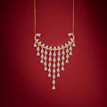 Hot Selling High-end Jewelry Sterling Silver S925 Tassel Waterfall Ladies Senior Party Necklace