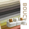 High Quality Plain Boucle Teddy Fabric Upholstery 100% Polyester Anti Pilling for Sofa Upholstery