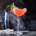 Party Bar 5OZ150ML Whisky Margarita Champagne Wine Drinkware Wedding Couple Clear Bird Martini Goblet Molecular Cocktail Glasses