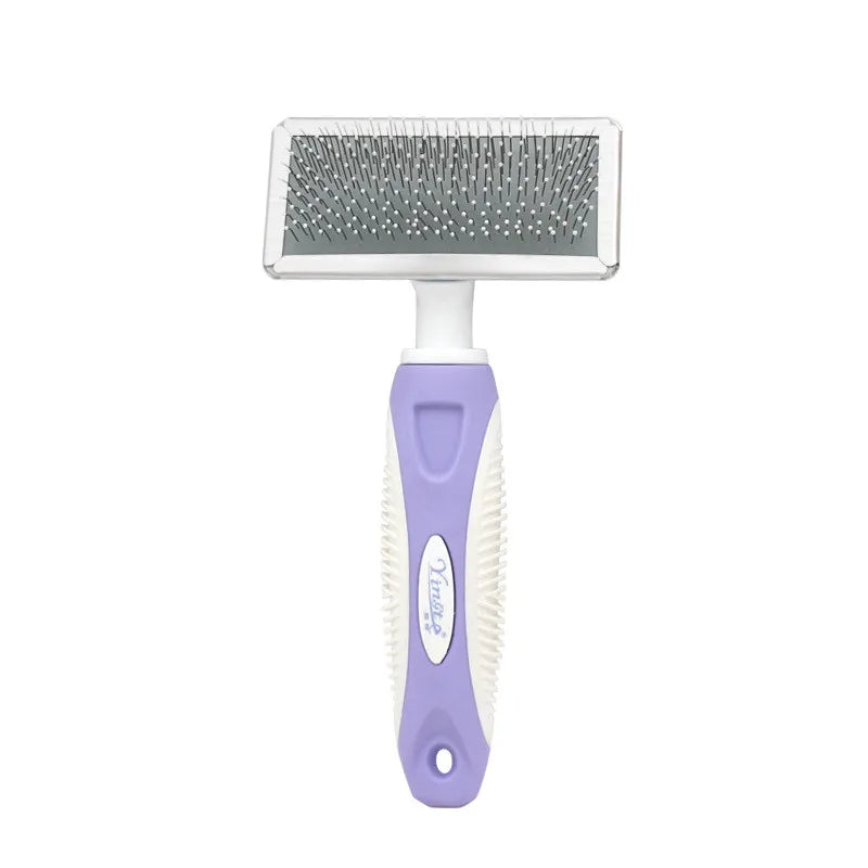 Cat Brushes Pet Comb for Medium Long Hair Pets Shedding Hair Clean Brushes Self-Cleaning Puppy Cat Hair Removal Brush