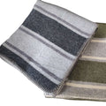 100% Super Soft Merino Wool Scottish Plaid Throw Warm Blanket for Sofa All Wool Scottish Rugs Blankets