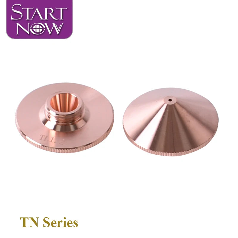 Startnow Fiber Laser Cutting Nozzle for CNC TONY Laser Welding Head Dia.30mm Single Double Layer Caliber0.8-5.0mm Laser Nozzles