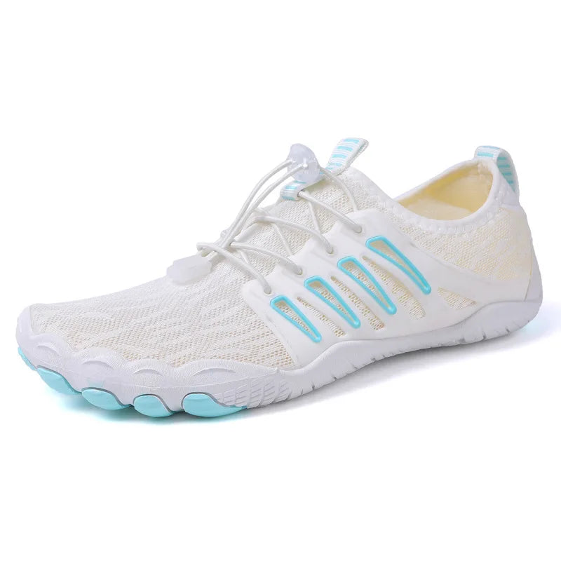 Women Soft Barefoot slip on Sport Yoga Footwear Men Wide Toe Beach Diving Swim Rubber Water Shoes