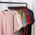 Wholesale 280 Gsm 100% Cotton Thick Heavy Breathable Plain Blank Women Unisex Men's Tee T-shirt t Shirt Tshirt Men Tshirts