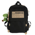 418 School Bag Student Casual Niche Backpack Simple Large Capacity Travel Backpack