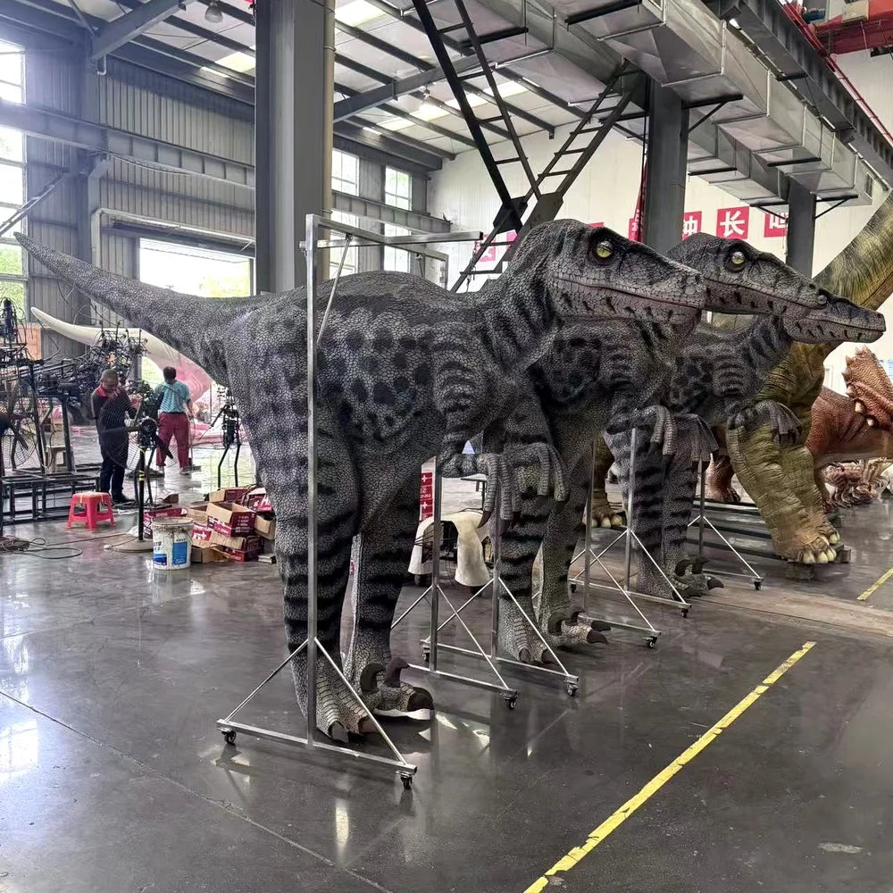Zoo Park Hot Sale Handmade Animatronic Dinosaur Costume-Indoor/Outdoor Adventure Park Use 4 Meters Long Playhouse Airport MegaBDM