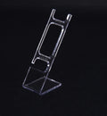 Modern Clear View Plastic Watch Store Exhibition Single Chain Bracelet Display Holder Bracket Organizer 10.5cm Height