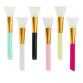 Hot Selling Silicone Mask Brush Yellow Pink Printable Blue Mud Film Silicone Brush