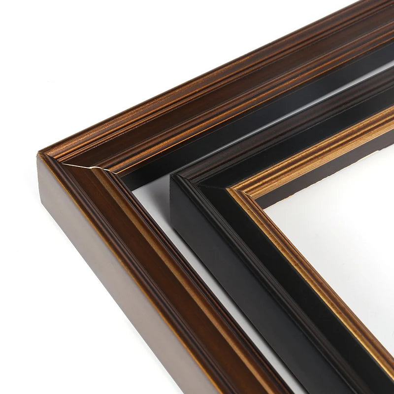 Hot Sale Modern Style Custom Wooden Eco-Friendly Durable Handmade Gold/Silver Thermal Transfer Printed Creative GTFRAME Wall