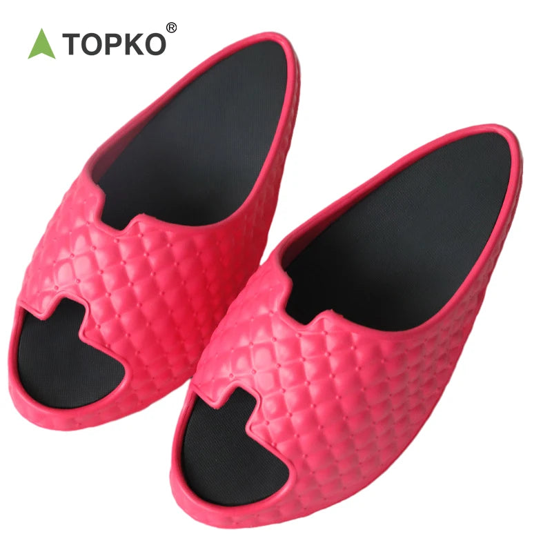 TOPKO Stocked New Arrival Fitness Weight Loss slippers Woman Eva Slimming Leg slippers