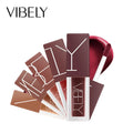 Wholesale Matte Liquid Lipstick Base Bulk square Lipgloss Tube Lipstick Packaging Box Private Label Permanent Lip Gloss