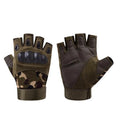 Hard Knuckle Fingerless Half Finger Climbing Outdoor Sport Workout Hunting Outdoor Gloves