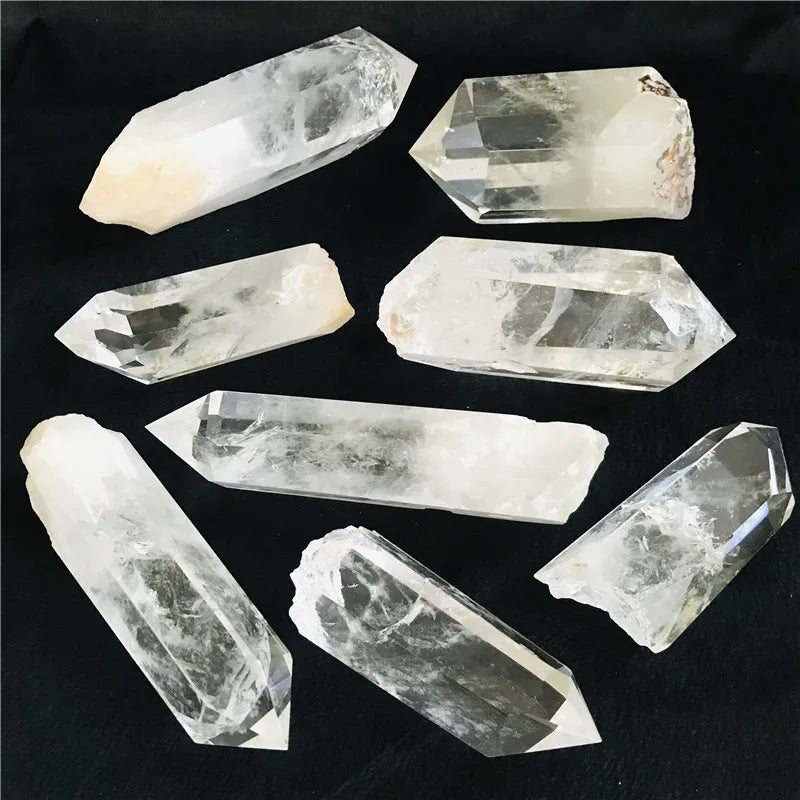Wholesale Healing Natural Raw clear Quartz Crystal Rough Stones Point