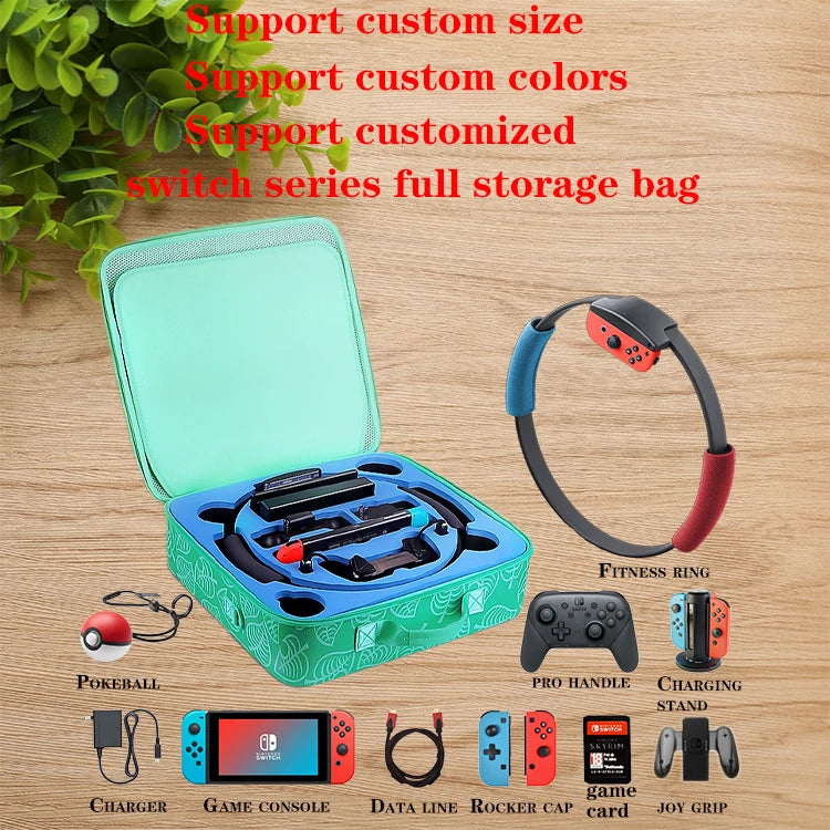 Factory Customized EVA Hard Shell Switch Complete Travel Storage Sarry Case
