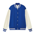 EH-052 Blank V-neck Button up Cotton 330 Gsm Varsity Jackets Letterman Jackets Custom Baseball Letterman Bomber Jacket