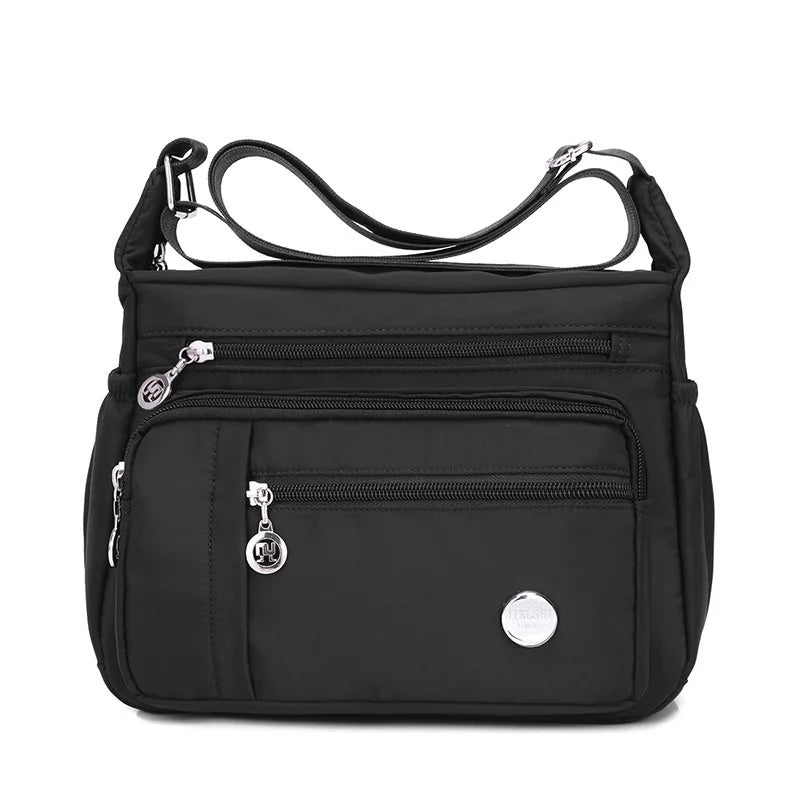 Wholesale Popular Cheap Custom Breathable Nylon Sling Bags for Women