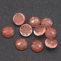 DIY DIY Natural Cherry Quartz AA+ Grade Cabochon Loose Gemstone On Wholesale Price For Jewelry Making