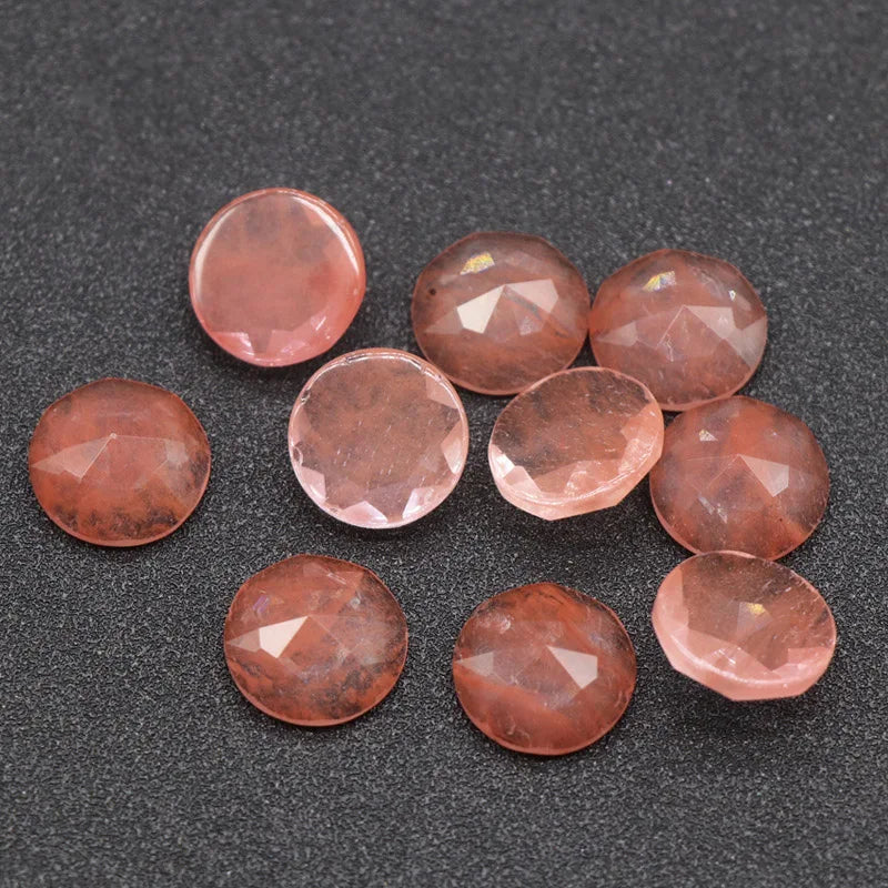 DIY DIY Natural Cherry Quartz AA+ Grade Cabochon Loose Gemstone On Wholesale Price For Jewelry Making