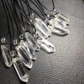 Wholesale Healing Crystal Necklace Natural Gemstone Water Clear Himalayan Quartz Pendant