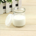 200ml Reusable Food Grade Glass Bottle Empty Yogurt Ice Cream Pudding Jar for Honey Jam for Storing Popsicles and Desserts