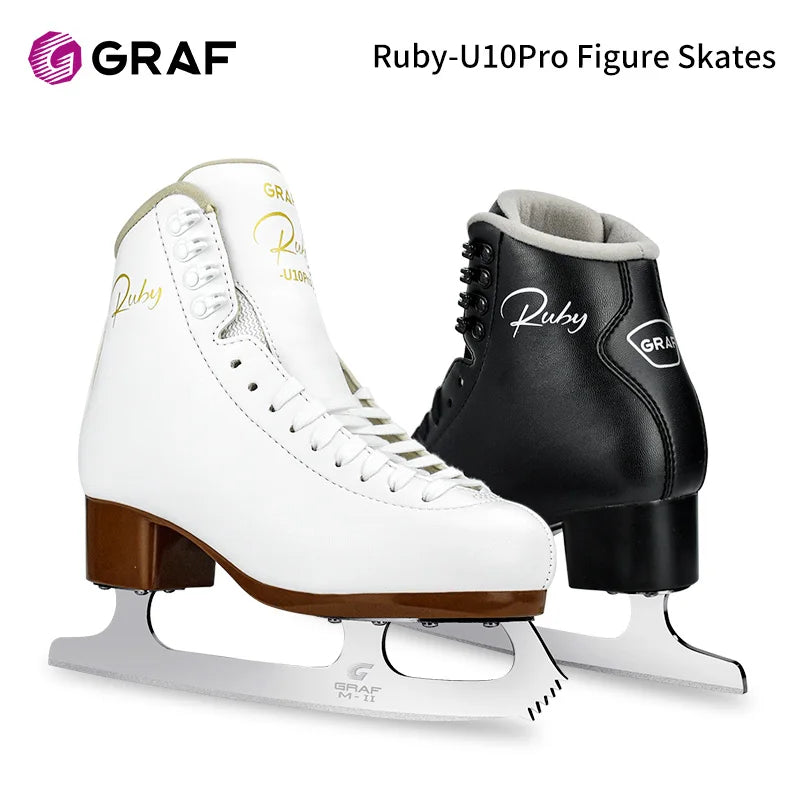 2026 GRAF Brand Winter Ice Skates Wholesale Rental Figure Skating Shoes Custom Polyester Fiber Waterproof Ice Skating Gear MegaBDM